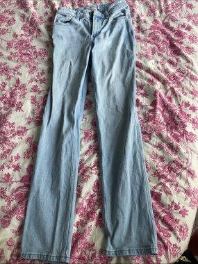Hollister Light Blue Straight Leg Jeans